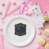 Whimsigoth Fantasy Mystical Forests, Moons & Magic ペーパープレート (パーティー)