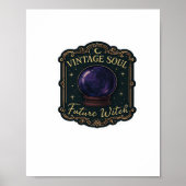 Whimsigoth Fantasy Mystical Forests, Moons & Magic ポスター (正面)