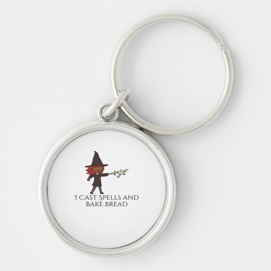 Whimsigoth Ink – Mystical Forests, Moons & Magic A キーホルダー (正面)