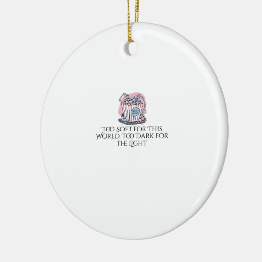 Whimsigoth Ink – Mystical Forests, Moons & Magic C セラミックオーナメント (左)