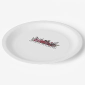 Whimsigoth Ink – Mystical Forests, Moons & Magic C ペーパープレート (アングル)