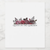 Whimsigoth Ink – Mystical Forests, Moons & Magic C ワインラベル (シングルラベル)