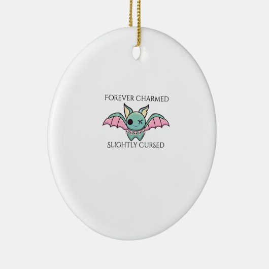 Whimsigoth Ink – Mystical Forests, Moons & Magic F セラミックオーナメント (右)