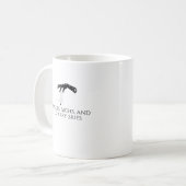 Whimsigoth Ink – Mystical Forests, Moons & Magic O コーヒーマグカップ (正面左)