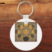 Whimsigoth Moon Classic キーホルダー (正面)