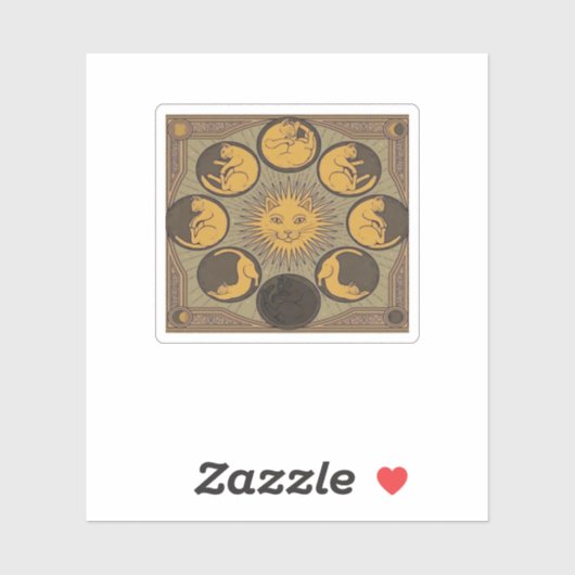 Whimsigoth Moon Classic シール (シート)