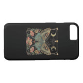 Whimsigoth Moth Shirt, Botanical Butterfly T Shirt Case-Mate iPhoneケース (裏面(横))