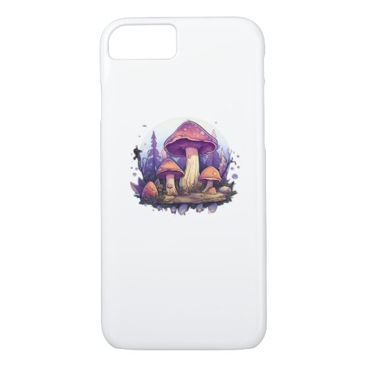 Whimsigoth Mushrooms And Crystals Classic Case-Mate iPhoneケース (裏面)