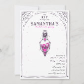 Whimsigoth Mystical Love Potion Bachelorette Party 招待状 (正面)