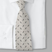 Whimsigoth Necktie – Celestial Raven Pattern ネクタイ