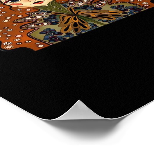 Whimsigoth Portrait Classic ポスター (角)