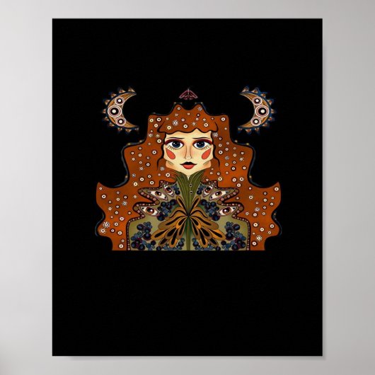 Whimsigoth Portrait Classic ポスター (正面)