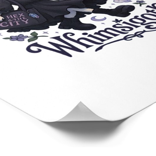 Whimsigoth With City Classic – Urban Magic Meets F ポスター (角)