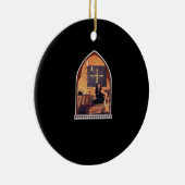 Whimsigothic Cathedral Window Classic セラミックオーナメント (右)