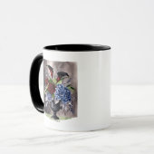 Whimsigothic – Gothic Floral Vase Aesthetic Classi マグカップ (正面左)