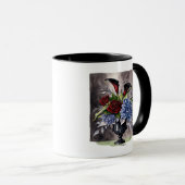 Whimsigothic – Gothic Floral Vase Aesthetic Classi マグカップ (正面右)