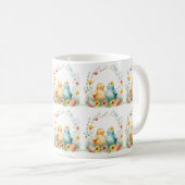 Whimsyと疑問に思Chicks:イースター版 コーヒーマグカップ (正面右)