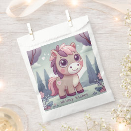 whimsyウィッシュピンクポニーパーティーフェバーバッグ フェイバーバッグ