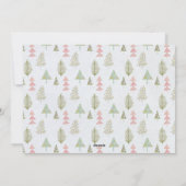 Whimsyハッピーホリデーモダンフルフォト シーズンカード (裏面)