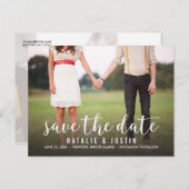 Whimsyフォトセーブ・ザ・デート案内 案内ポストカード (正面/裏面)