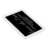 Whimsy日付磁石、ブラックを保存 マグネット (右側)