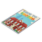 「Whimsy疑問に思:想像力のための子供向けノート ノートブック (左側)