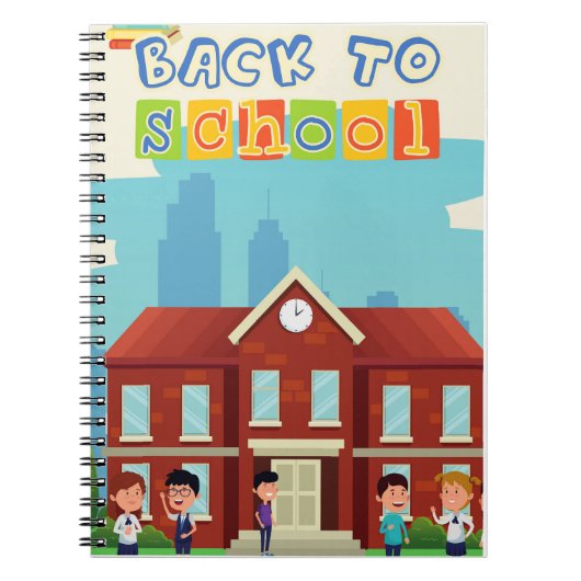 「Whimsy疑問に思:想像力のための子供向けノート ノートブック (正面)