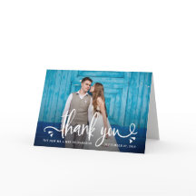  whimsy とチャーム | ウェディングのお礼状（写真付き）