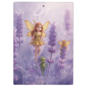 Whimsy Among the Purple Blooms クリップボード (裏面)
