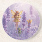 Whimsy Among the Purple Blooms コースター (正面)