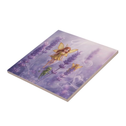 Whimsy Among the Purple Blooms タイル (側面)