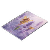 Whimsy Among the Purple Blooms ノートブック (左側)