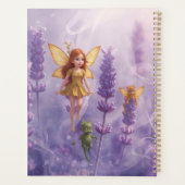 Whimsy Among the Purple Blooms プランナー手帳 (裏面)