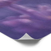 Whimsy Among the Purple Blooms ポスター (角)