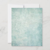 Whimsy Blue Christmas Santa Scrapbook Paper (裏面)