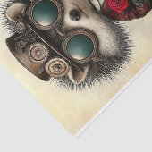 Whimsy Cute Love Hedgehog + Red Rose AH6 Decopage 薄葉紙 (詳細)