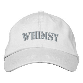 whimsy hat 刺繍入りキャップ