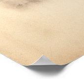 Whimsy in自然:鮮やか樺の木葉 ポスター (角)