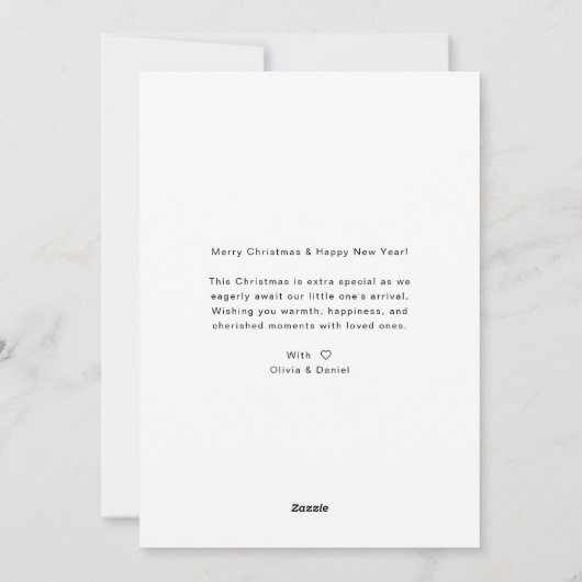 whimsy script クリスマス みんなで楽しく (裏面)