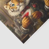 Whimsy Steampunkタイガース&カクテルAX3デコページ 薄葉紙 (詳細)