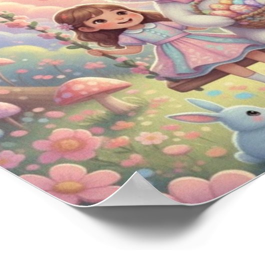 WhimsyEasterScene ポスター (角)