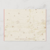 Whimsyliciousのクリスマス-写真のパーソナライズなカード シーズンポストカード (裏面)