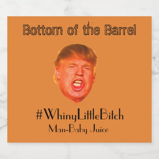 #WhinyLittleBitch ビールラベル (シングルラベル)