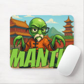 Whip Hand of the Mantis Kung Fu Mouse Pad マウスパッド (マウス)