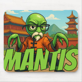 Whip Hand of the Mantis Kung Fu Mouse Pad マウスパッド