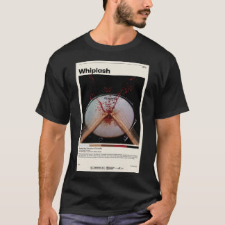 Whiplash Damien Chazelleミニマリスト映画ポスター Tシャツ