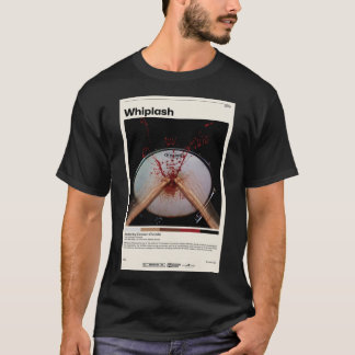 Whiplash Damien Chazelleミニマリスト映画ポスター Tシャツ