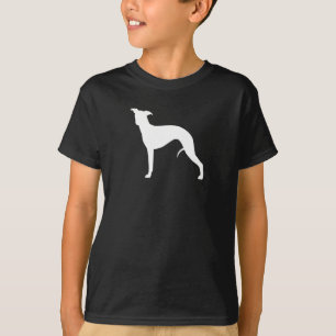 Whippetのシルエット Tシャツ