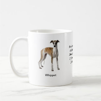 Whippetのマグ- 2つのイメージおよびモチーフの… コーヒーマグカップ