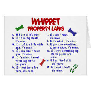 WHIPPETの特性の法律2